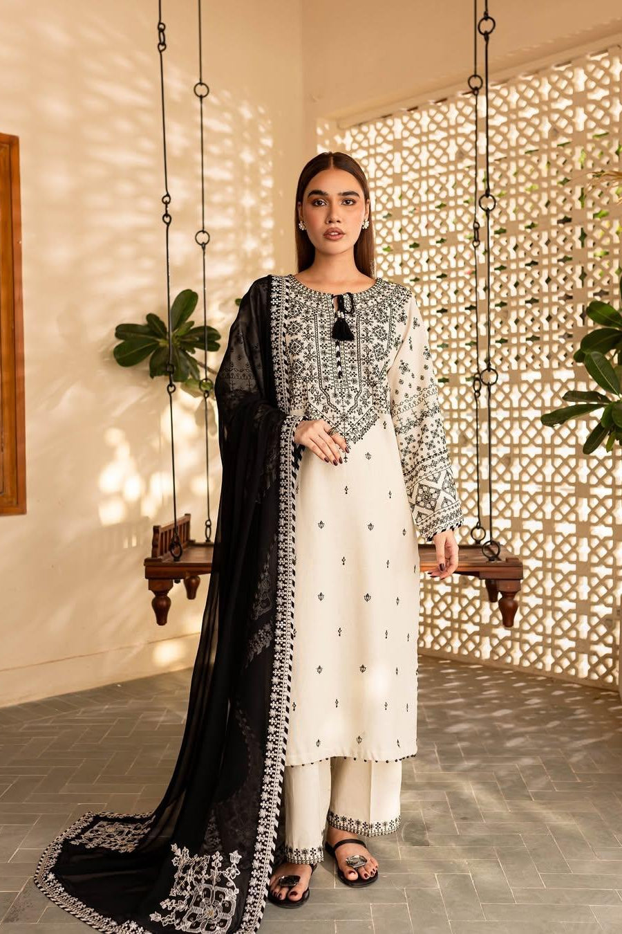 WHITE LIME-3PC(EMB)
