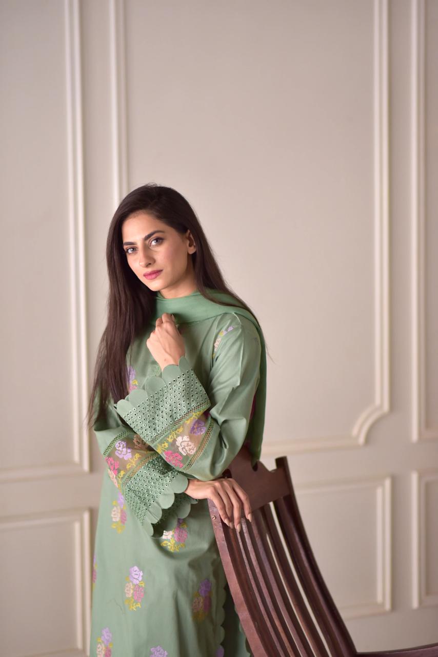 BLOSSOM LUXURY-3PC(EMB)