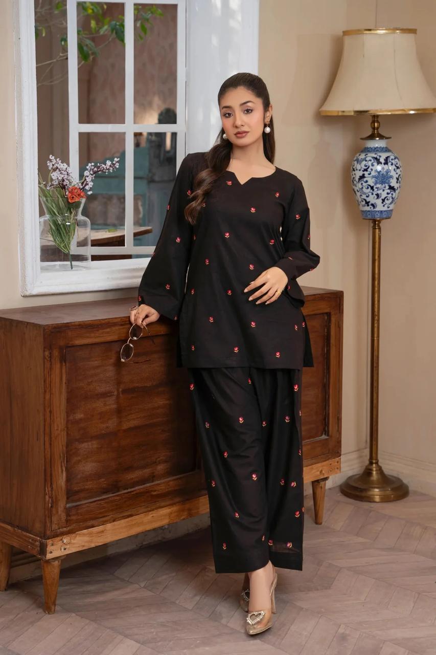 LINA (FARSHI SHALWAR)-2PC(EMB)