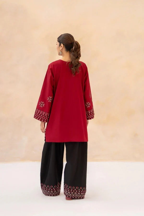 ZIRWAH (FARSHI SHALWAR)-2PC(EMB)