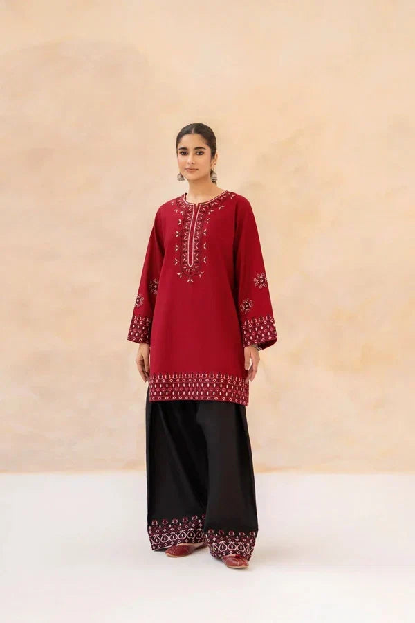 ZIRWAH (FARSHI SHALWAR)-2PC(EMB)