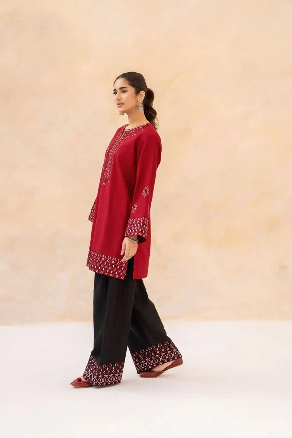 ZIRWAH (FARSHI SHALWAR)-2PC(EMB)