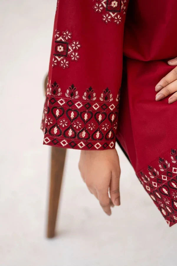 ZIRWAH (FARSHI SHALWAR)-2PC(EMB)