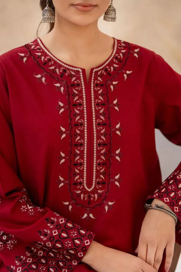 ZIRWAH (FARSHI SHALWAR)-2PC(EMB)