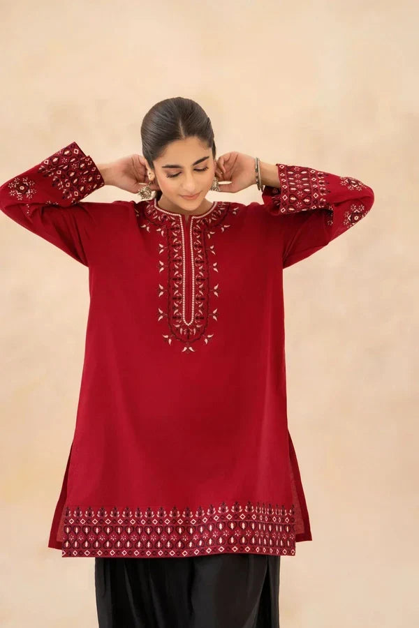 ZIRWAH (FARSHI SHALWAR)-2PC(EMB)