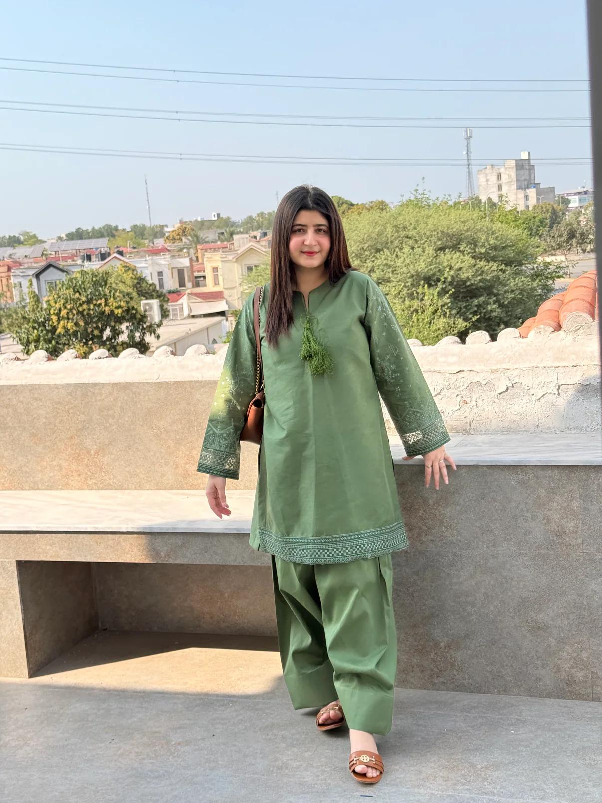 MINSHA 2PC ( FARSHI SHALWAR)