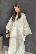 PRISTINE WHITE CHICKENKARI-2PC(EMB)