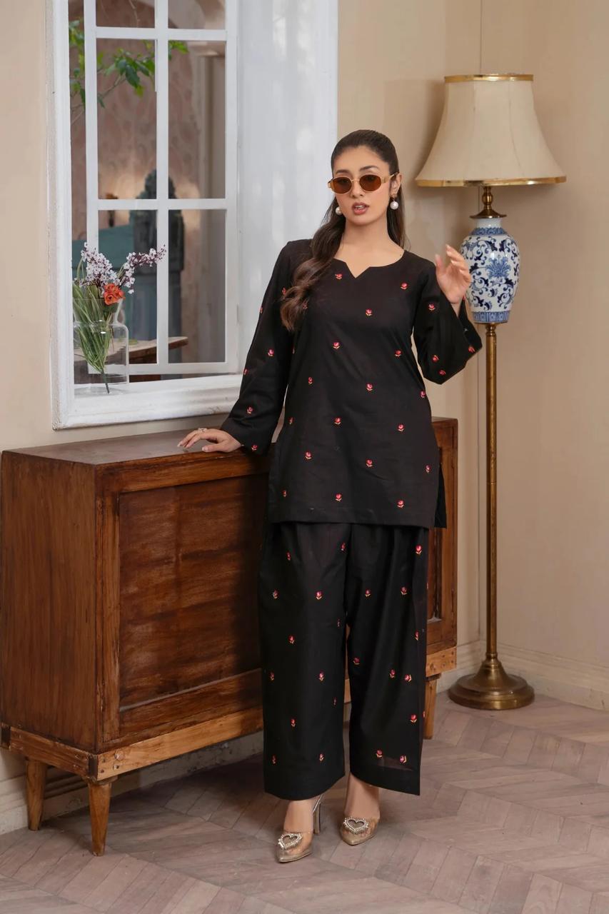 LINA (FARSHI SHALWAR)-2PC(EMB)