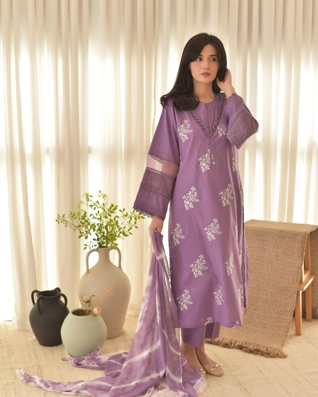 HORIYA PURPLE-3PC(EMB)