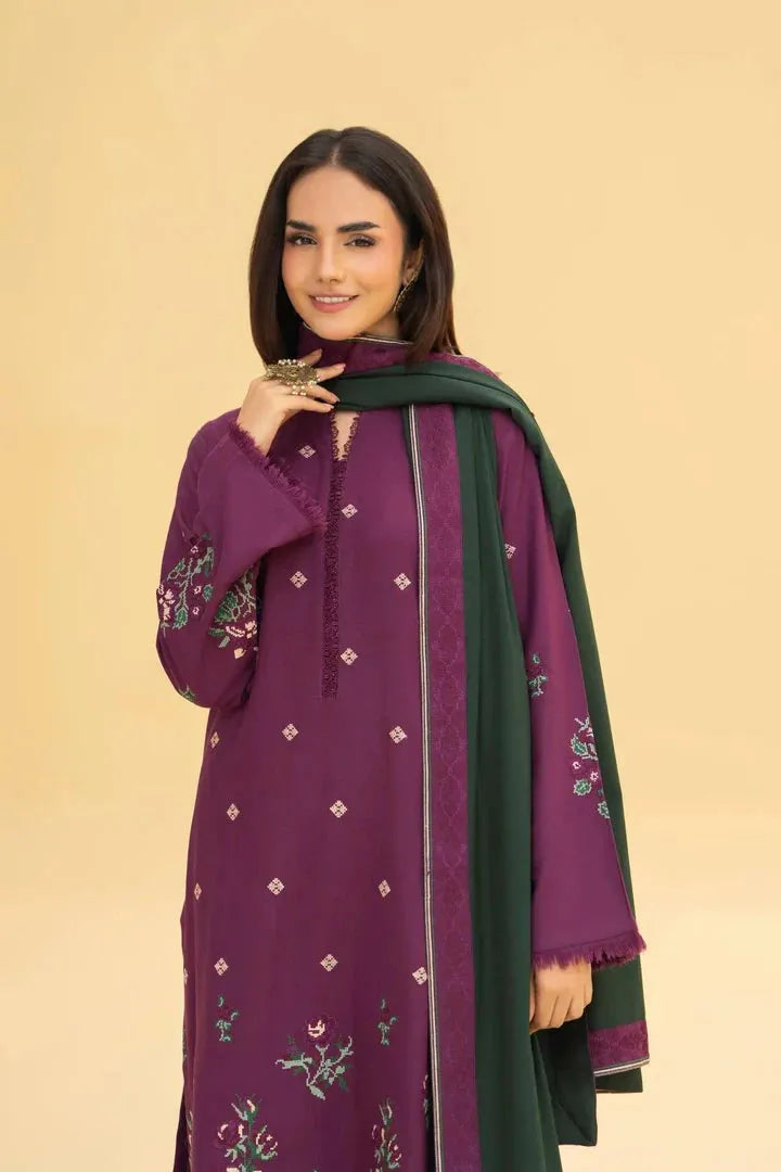 KAIRA SHAWL-3PC(EMB)