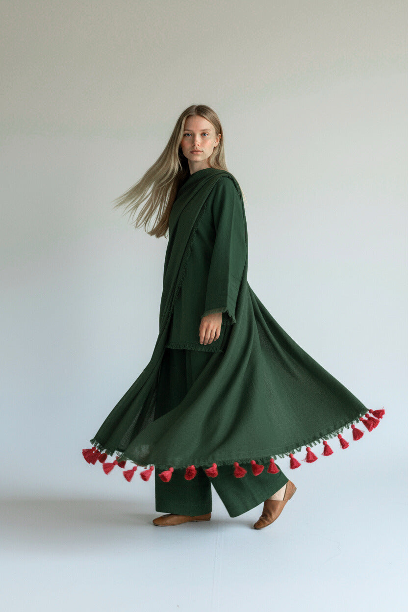 FOREST GREEN-3PC