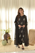 HORIYA BLACK-3PC(EMB)