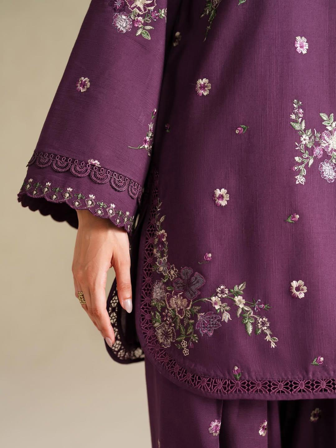 IZNIK SHAWL-3PC(EMB)