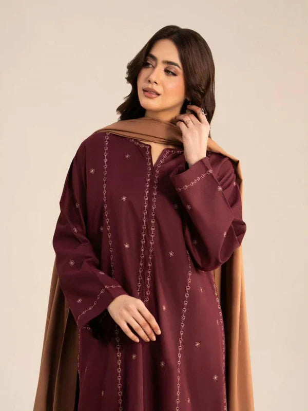 SORMA SHAWL-3PC(EMB)
