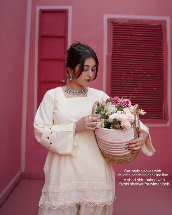MALAI (FARSHI SHALWAR)-2PC