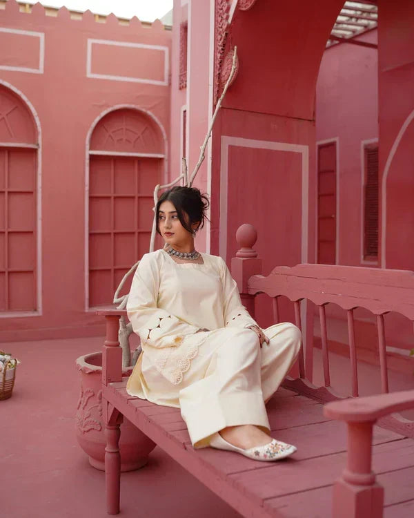 MALAI (FARSHI SHALWAR)-2PC