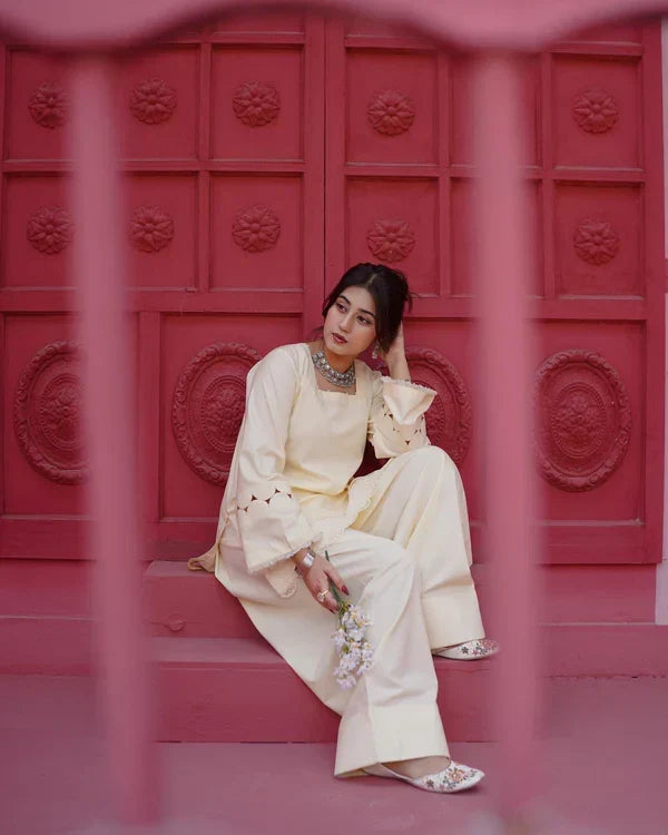 MALAI (FARSHI SHALWAR)-2PC