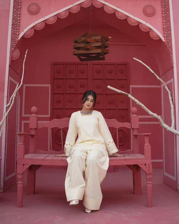 MALAI (FARSHI SHALWAR)-2PC