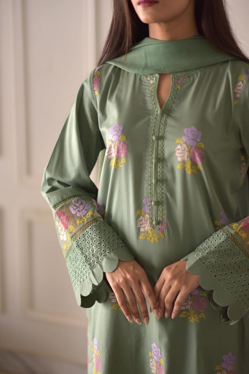 BLOSSOM LUXURY-3PC(EMB)