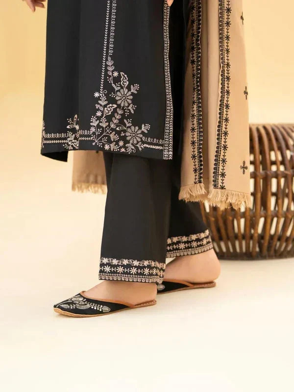 PREET SHAWL-3PC(EMB)