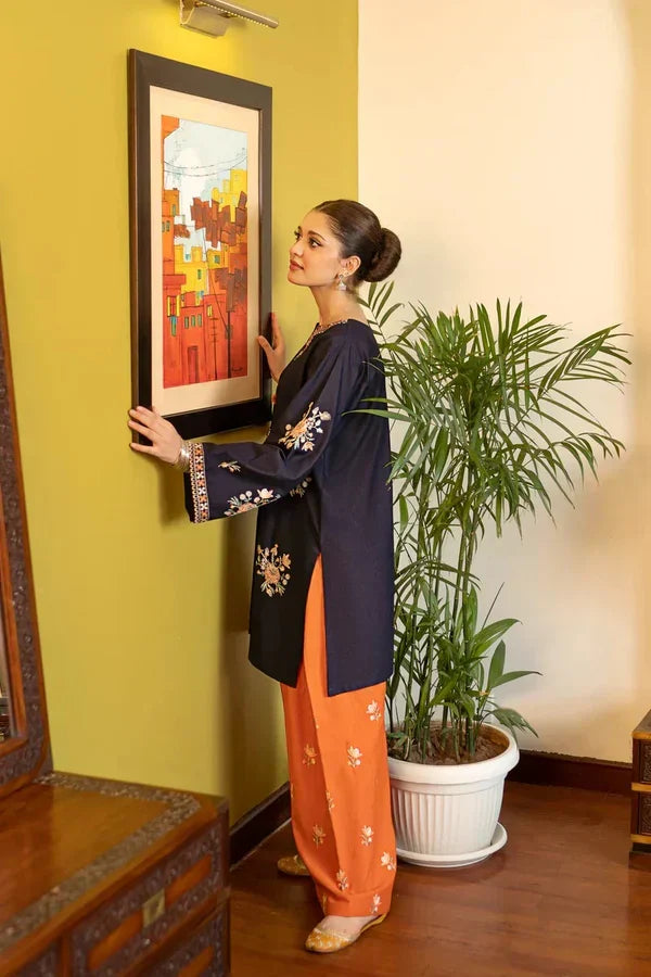 CHAND (FARSHI SHALWAR)-2PC(EMB)