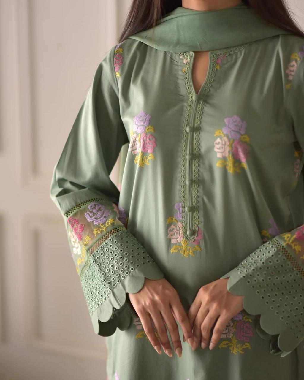 BLOSSOM LUXURY-3PC(EMB)