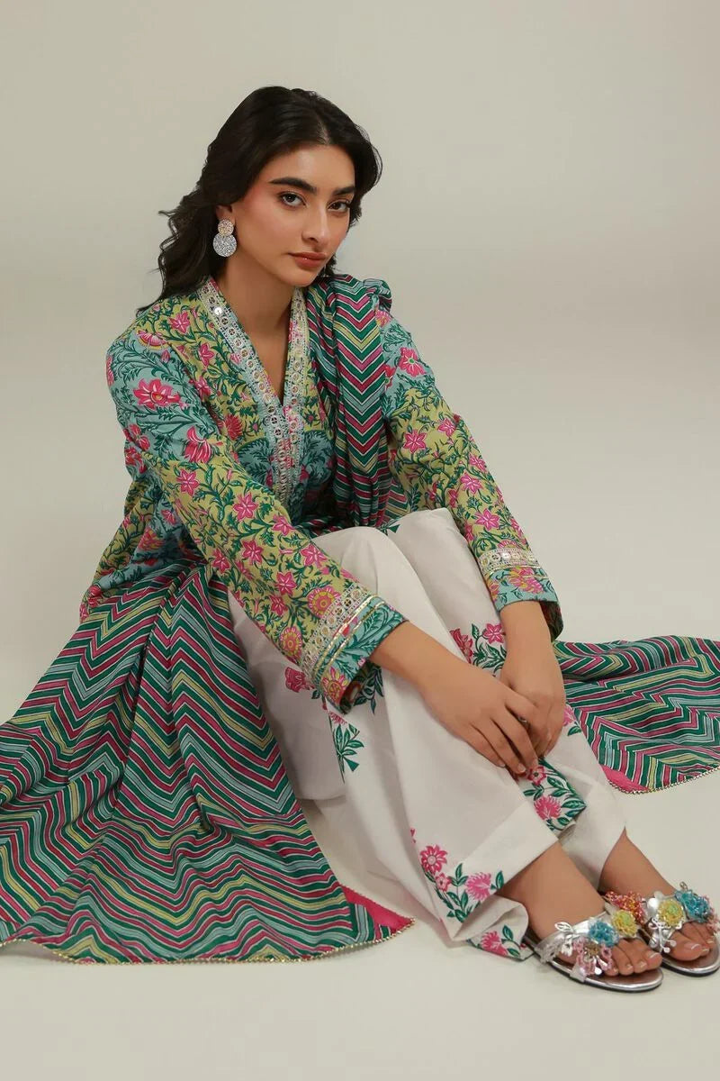 FLORAL MIRROR-2PC