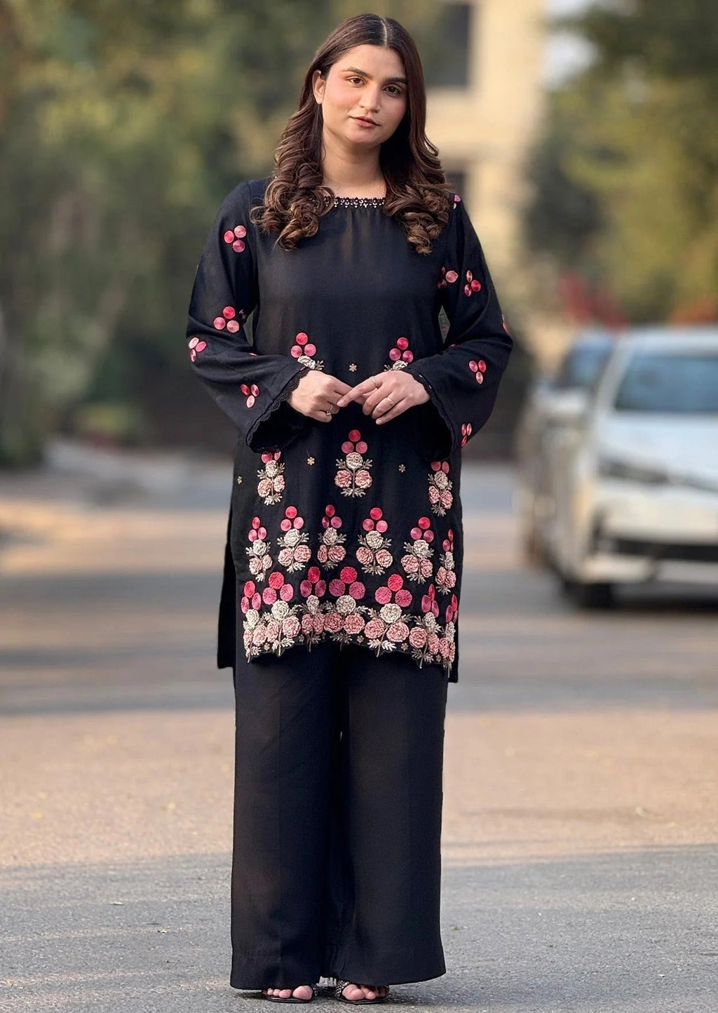 FLORA BLACK-2PC