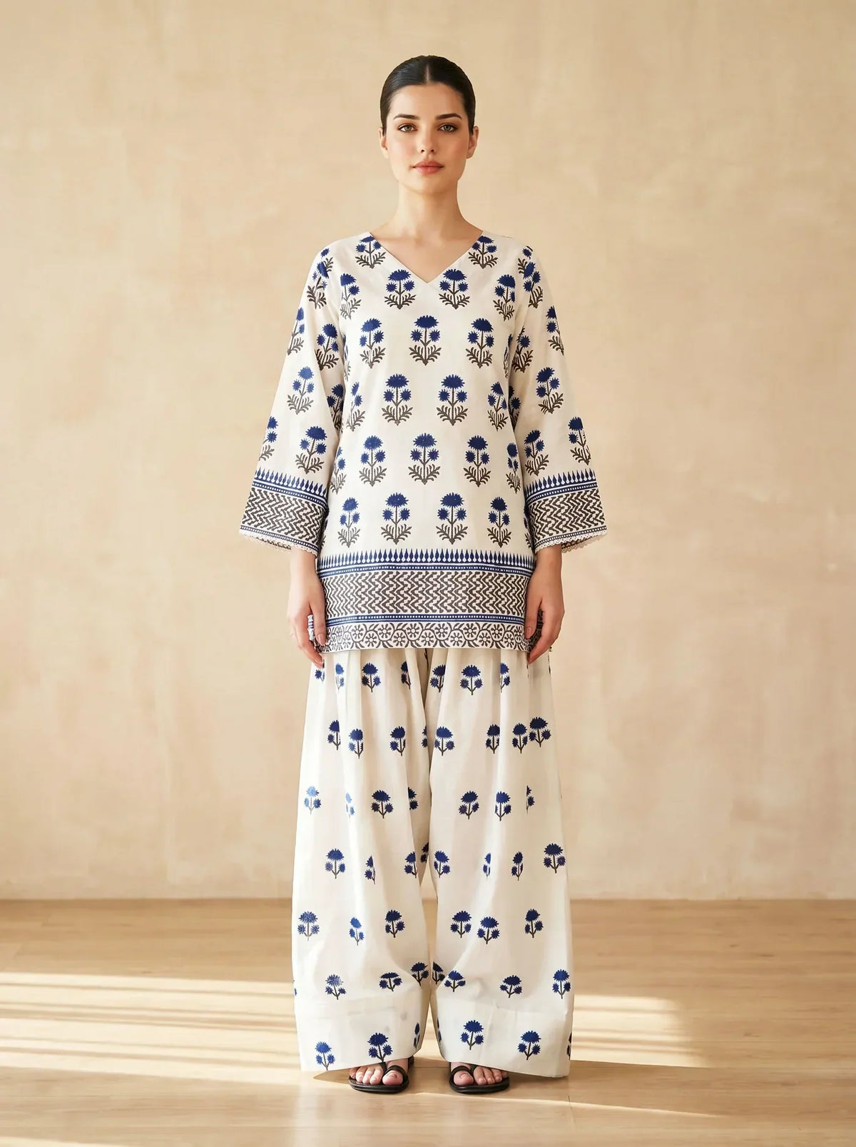 INDIGO BLOOM-2PC