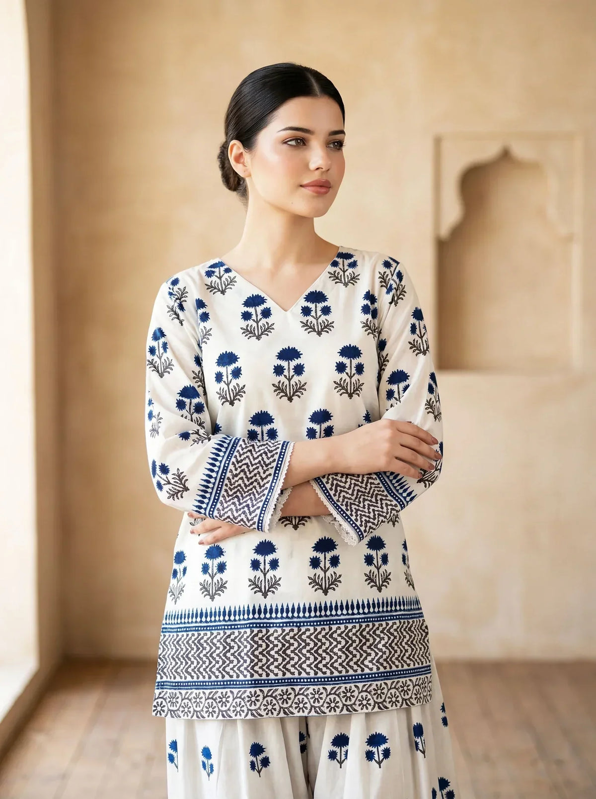 INDIGO BLOOM-2PC