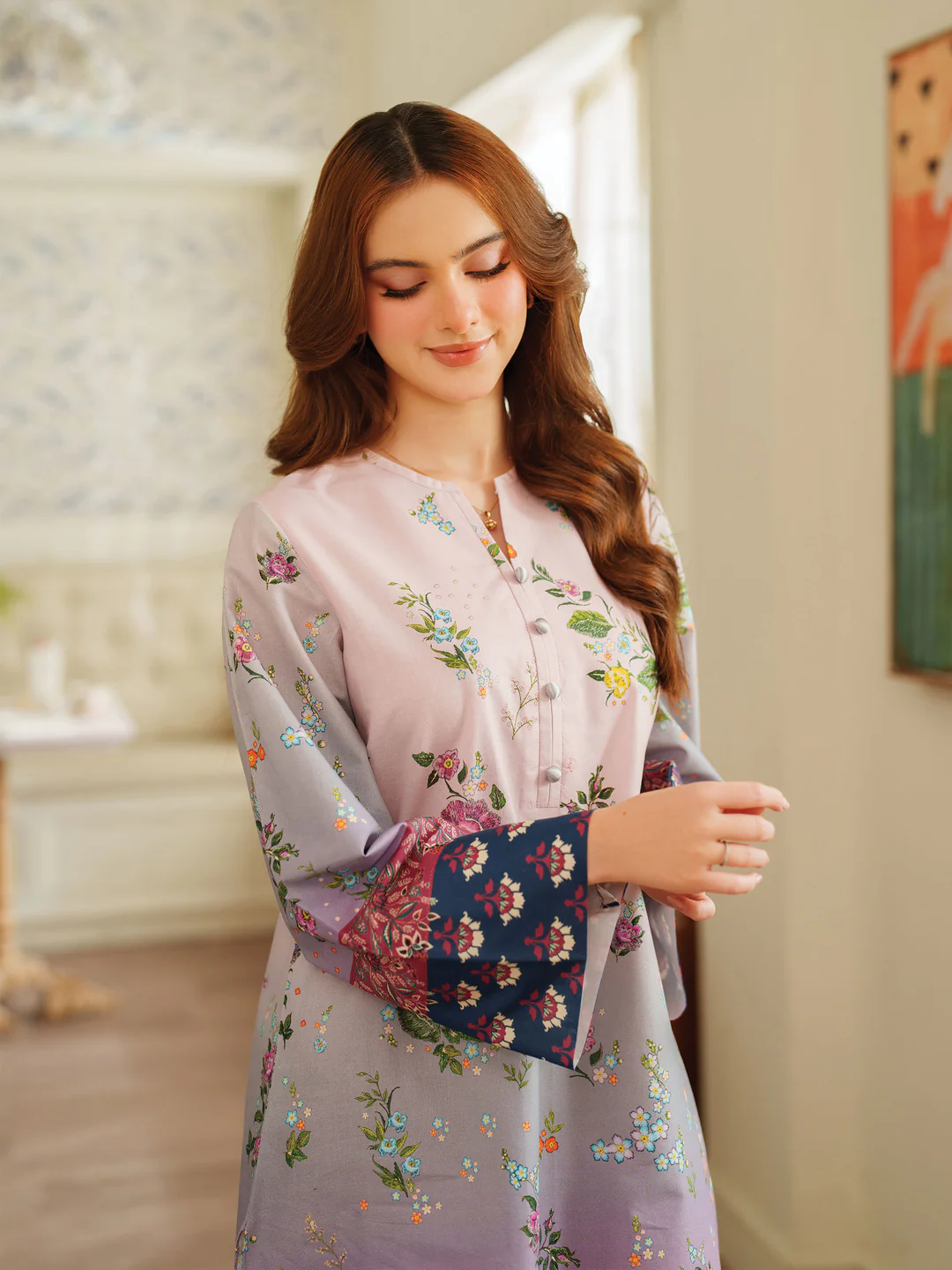 Rose Berry 2pc Printed Lawn