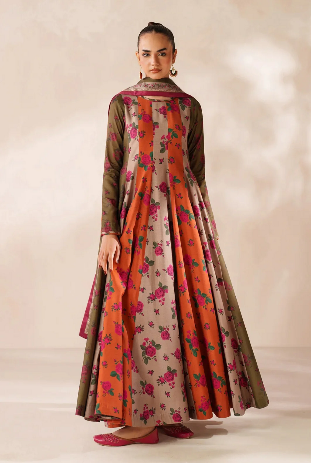 SUNSET FROCK-3PC
