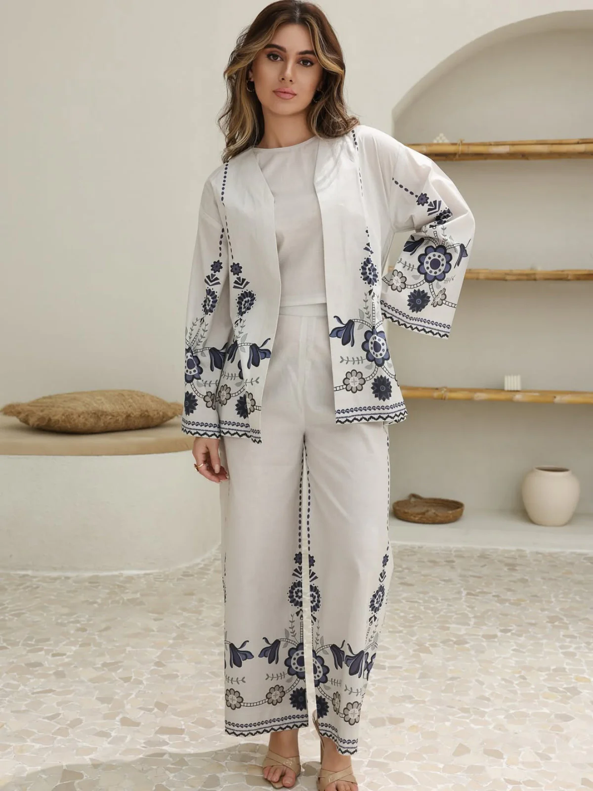 ZERENA CO-ORD SET-3PC