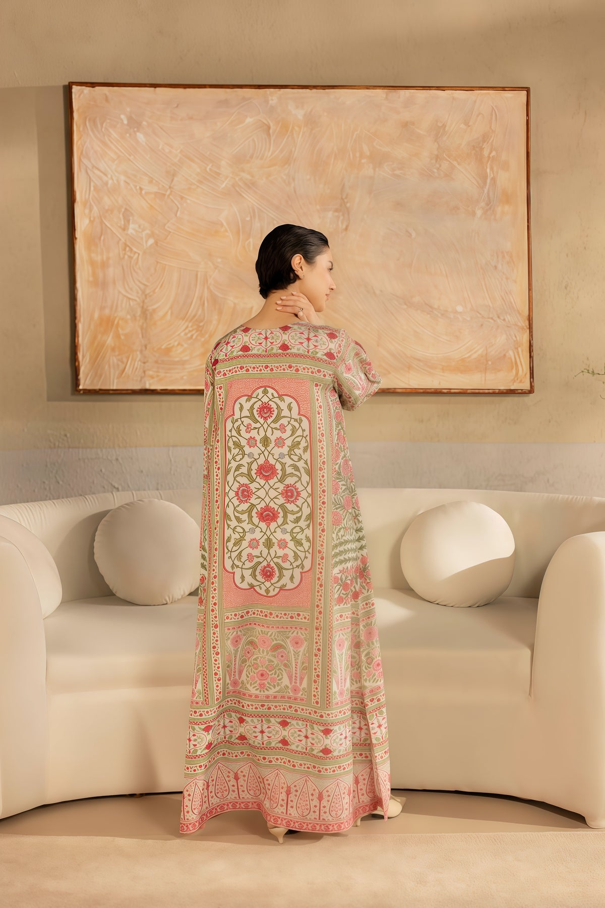 FLORA KAFTAAN-1PC