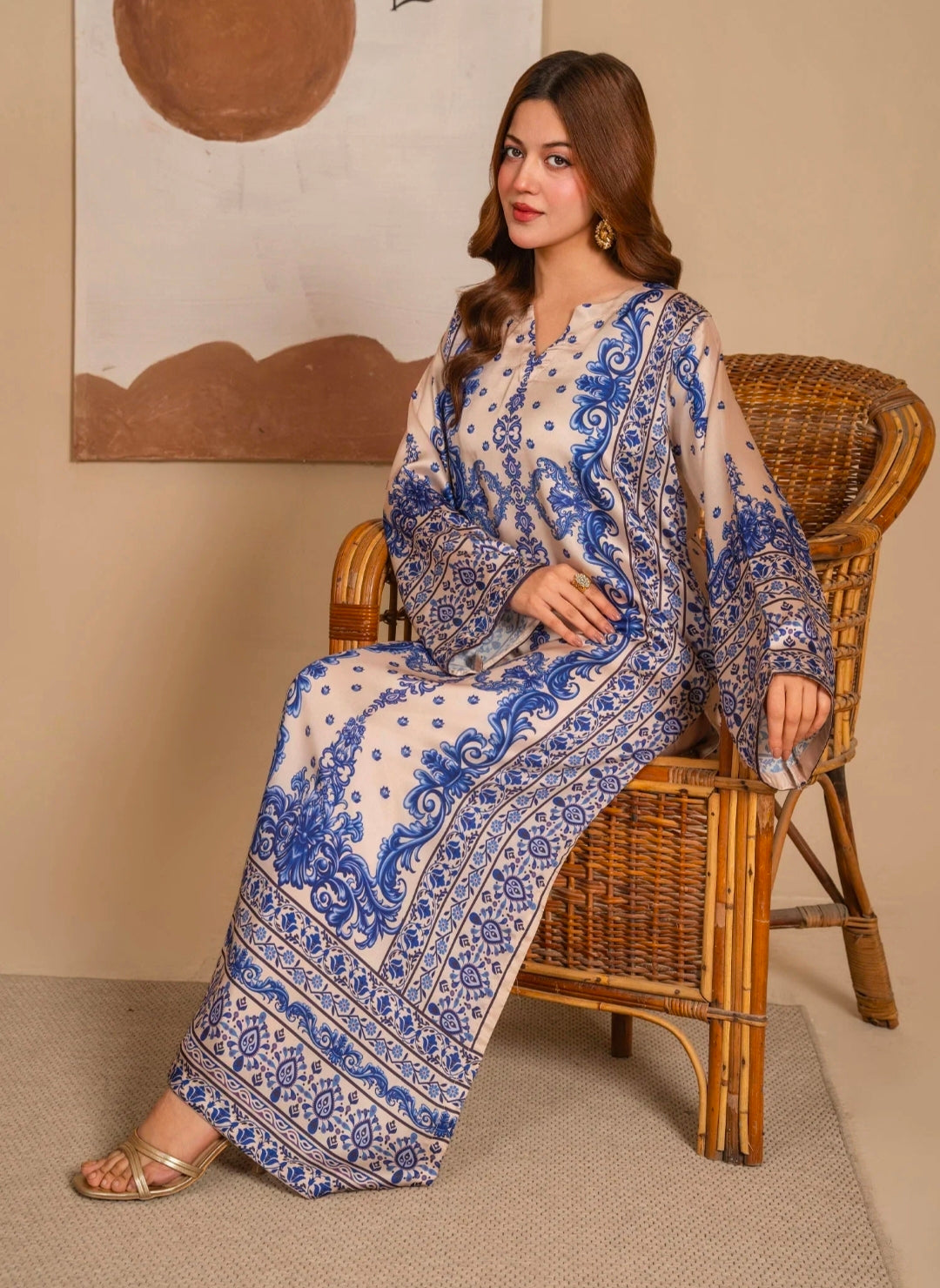 SAPPHIRE KAFTAAN-1PC