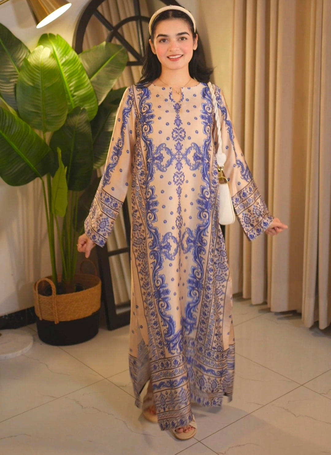 SAPPHIRE KAFTAAN-1PC