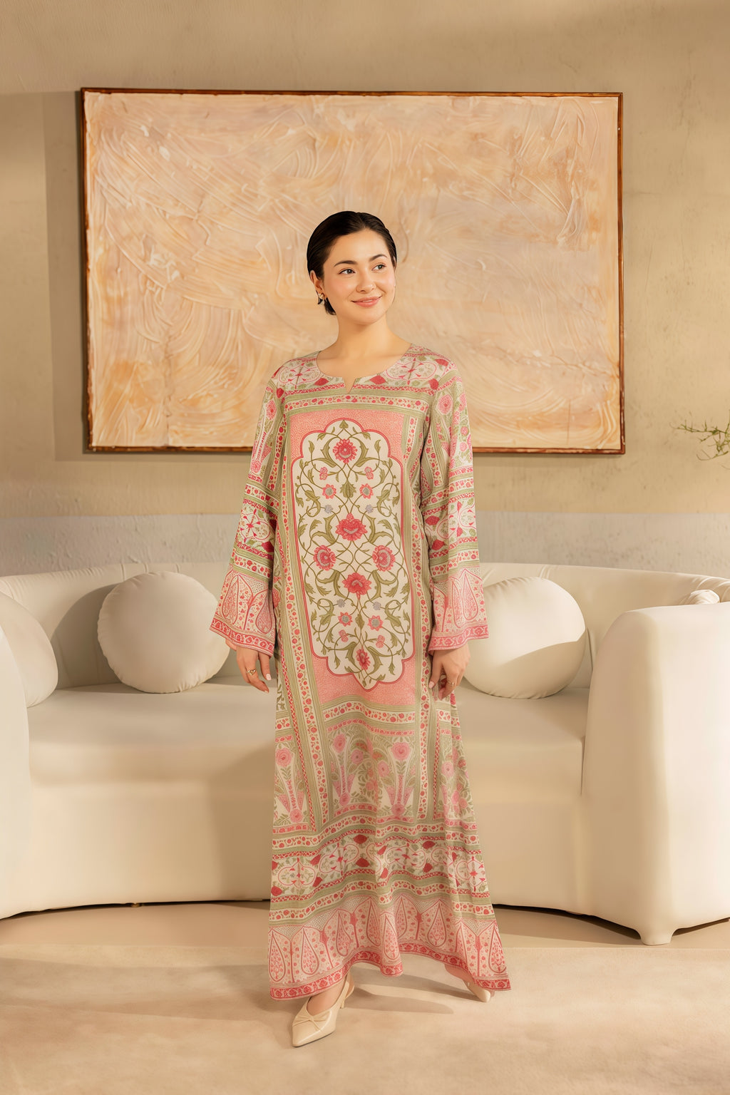 FLORA KAFTAAN-1PC