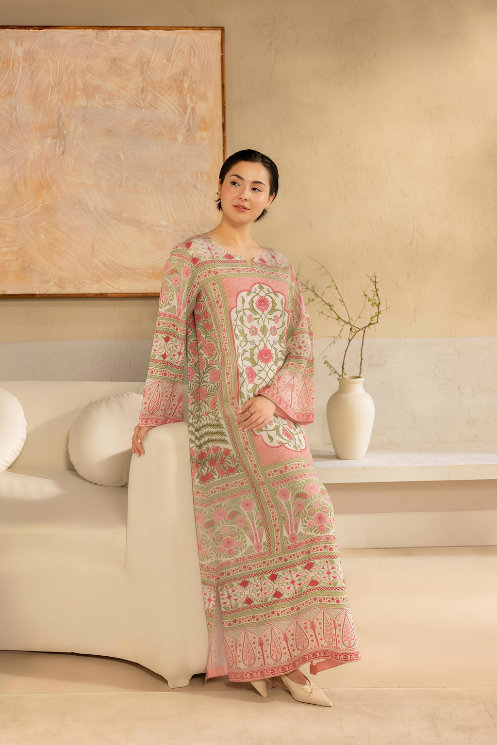 FLORA KAFTAAN-1PC