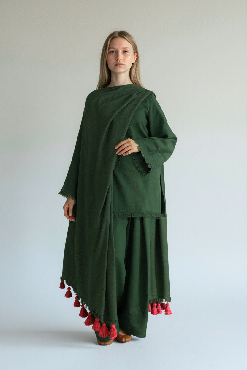 FOREST GREEN-3PC